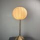 Large Dutch Brutalist Bronze Cocoon Table Lamp, 1990s