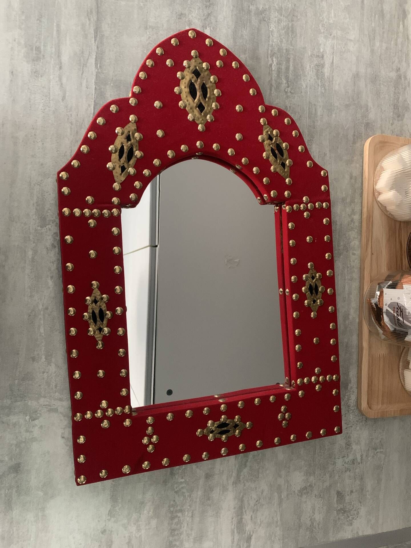 Miroir artisanal oriental