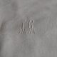 12 old table napkins - Linen & silk damask with Floral decoration - JC monograms