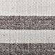 brown cream wool runner kilim , kilim for corridor  76x268 cm