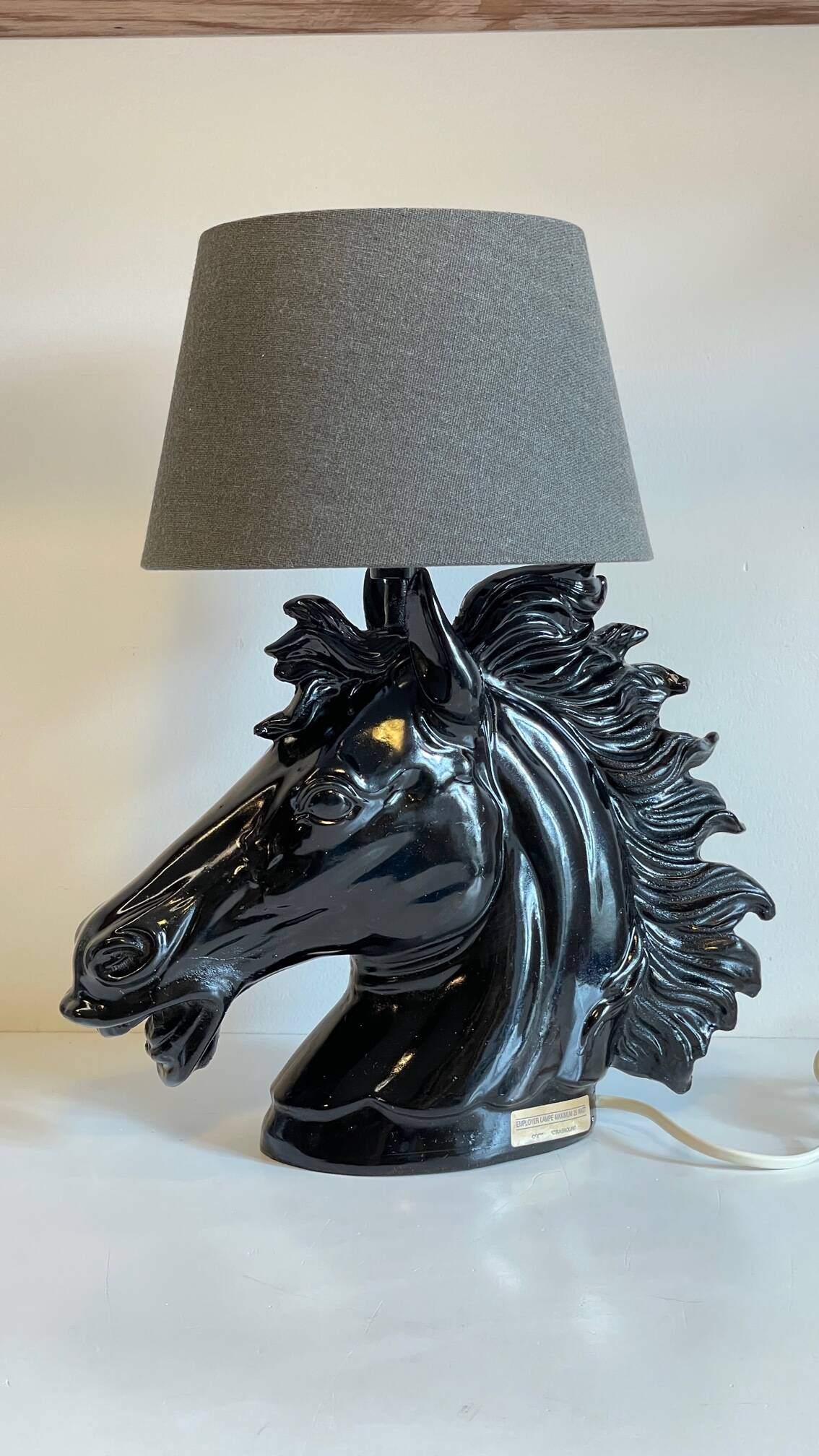 Lampe cheval par codico france