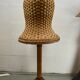 Lampadaire scandinave en rotin