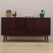 Commode en acajou, design danois, années 1970, éditeur : Omann Jun