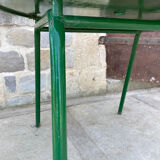 Garden metal round table 1960