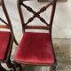 Série de 6 chaises en acajou début XIXeme