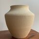 Chamotted white sandstone vase