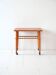 Table basse à roulettes des années 50