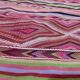 Handmade pink kilim rug in pure wool - 220x100cm