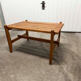 50s solid wood side table