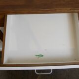 Parisian buffet wood kitchen