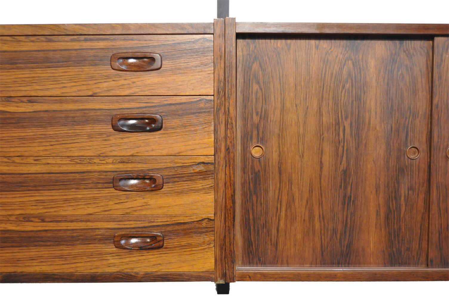 Wall unit by Preben Sørensen for Randers Møbelfabrik, 1960