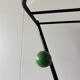 Coat rack, vintage cloakroom with mirror