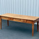 Large table in solid walnut