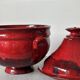 Enamelled covered pot