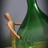 Demijohn 10L round green