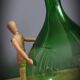 Demijohn 10L round green