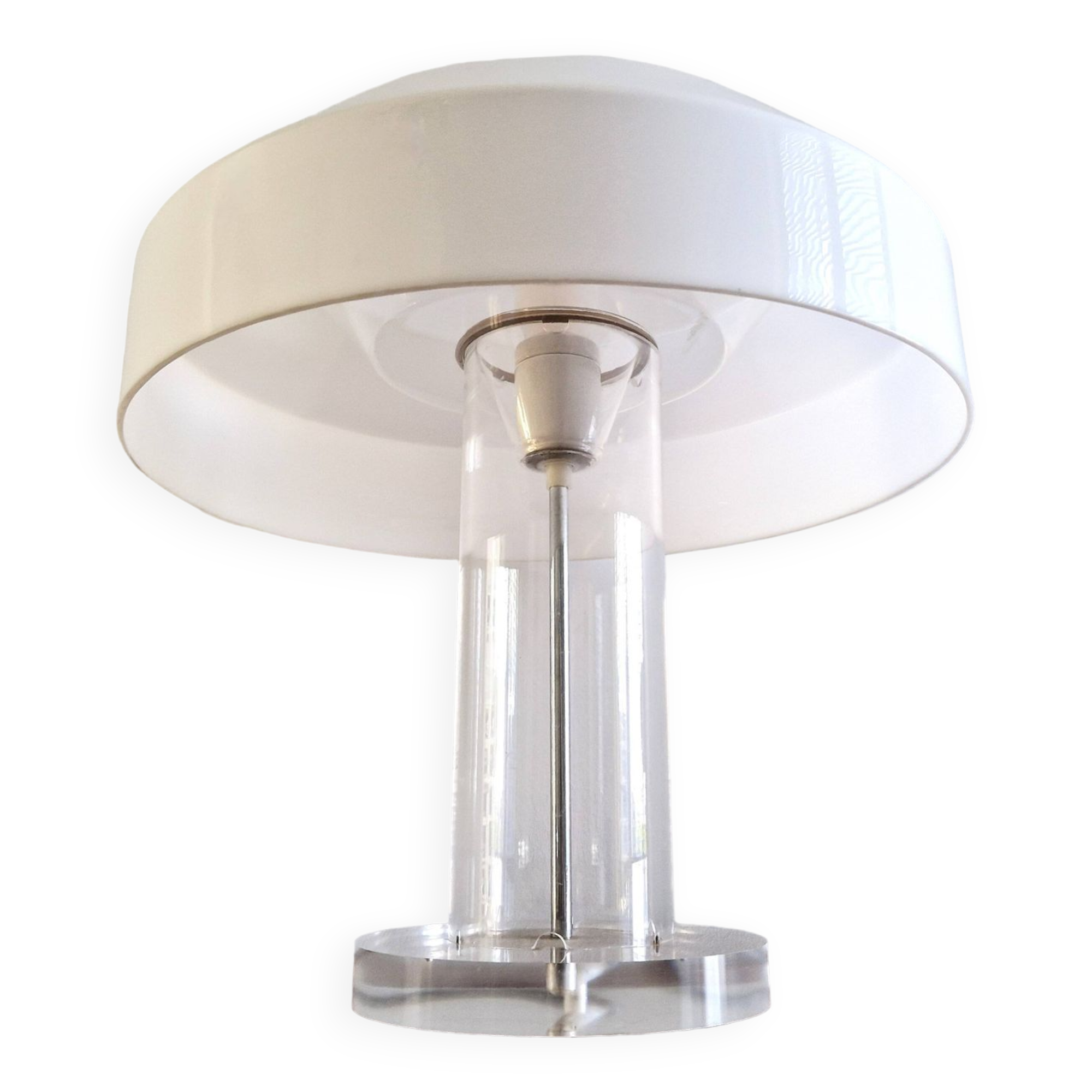 Abn table lamp by aldo van den nieuwelaar for abn, the netherlands 1970's