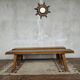 Vintage brutalist bench pair