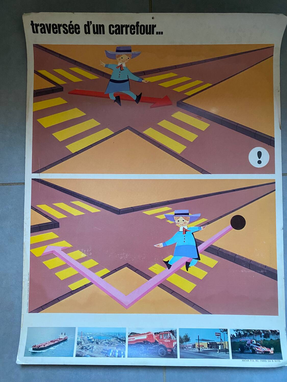 Lot de 16 affiches pédagogiques sur la sécurité routière
