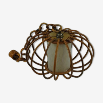 Vintage bamboo chandelier