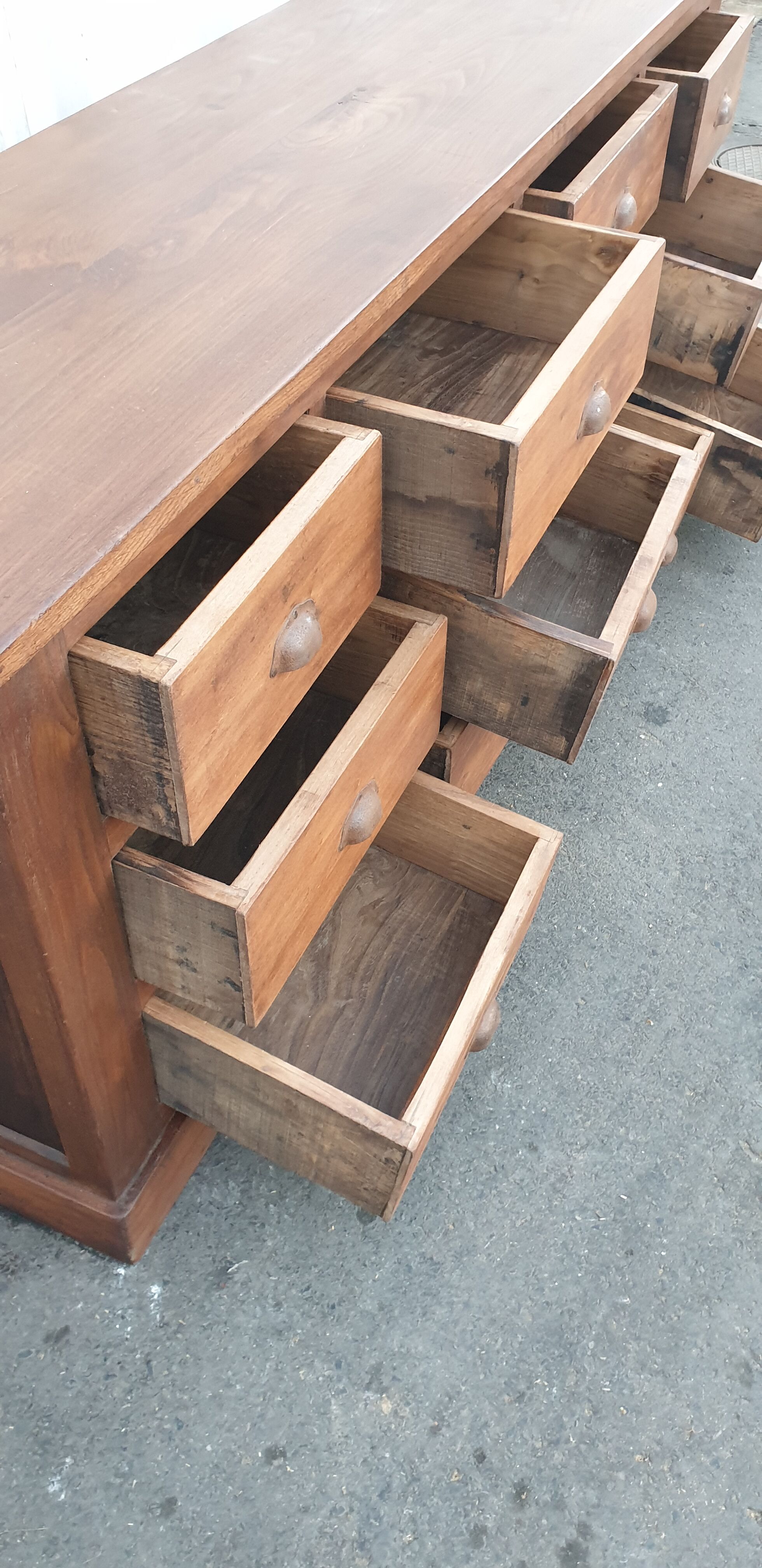 Industrial furniture drawer cabinet