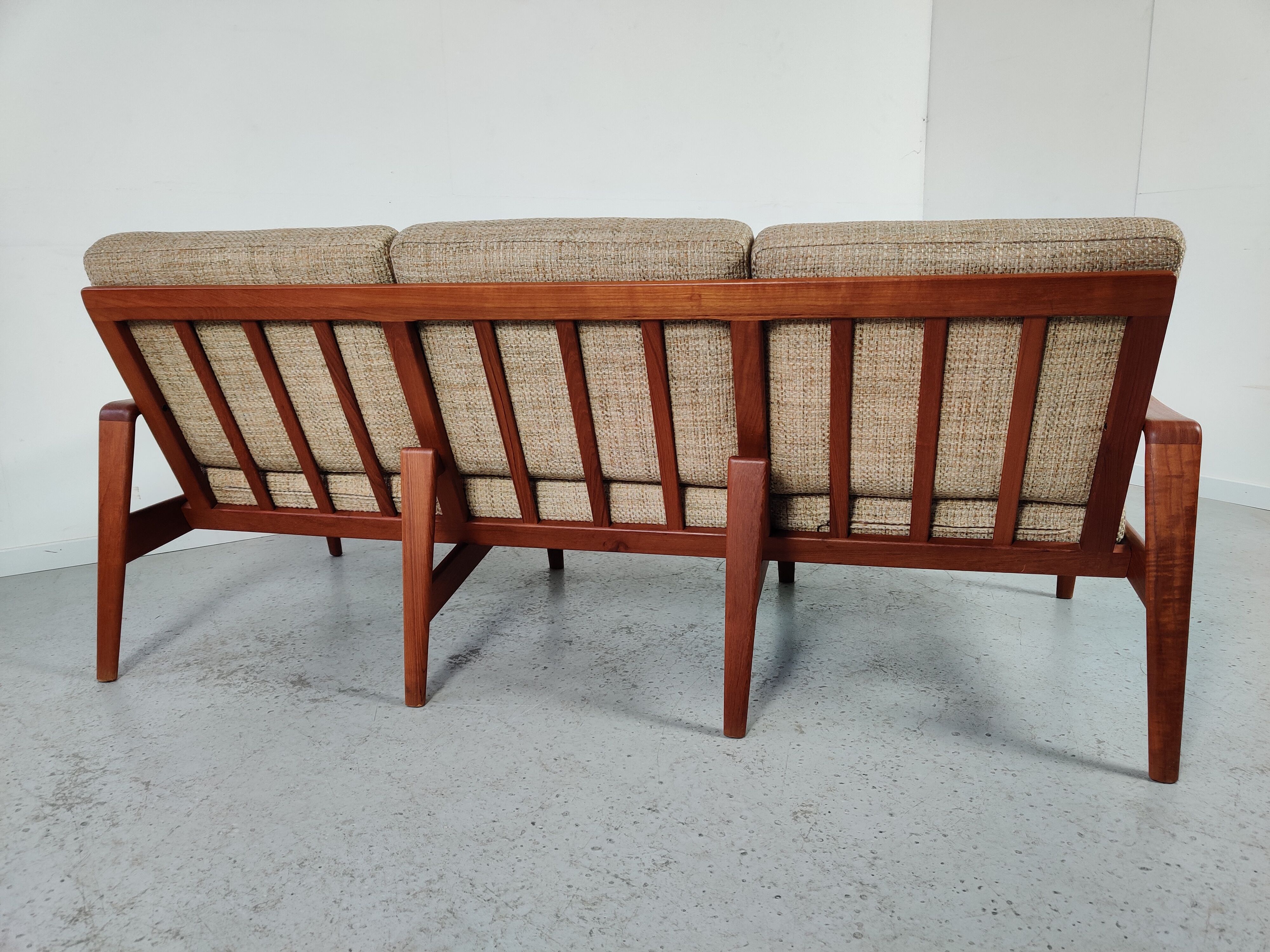 Scandinavian teak sofa by Arne Wahl Iversen for Komfort, Denmark 60s/70s
