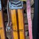 Paire de ski Rossignol Hickory vintage en bois