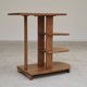 Asymmetrical Art Deco side table or pedestal table by Michel DUFFET 1930