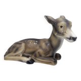Large ceramic fawn or doe.
