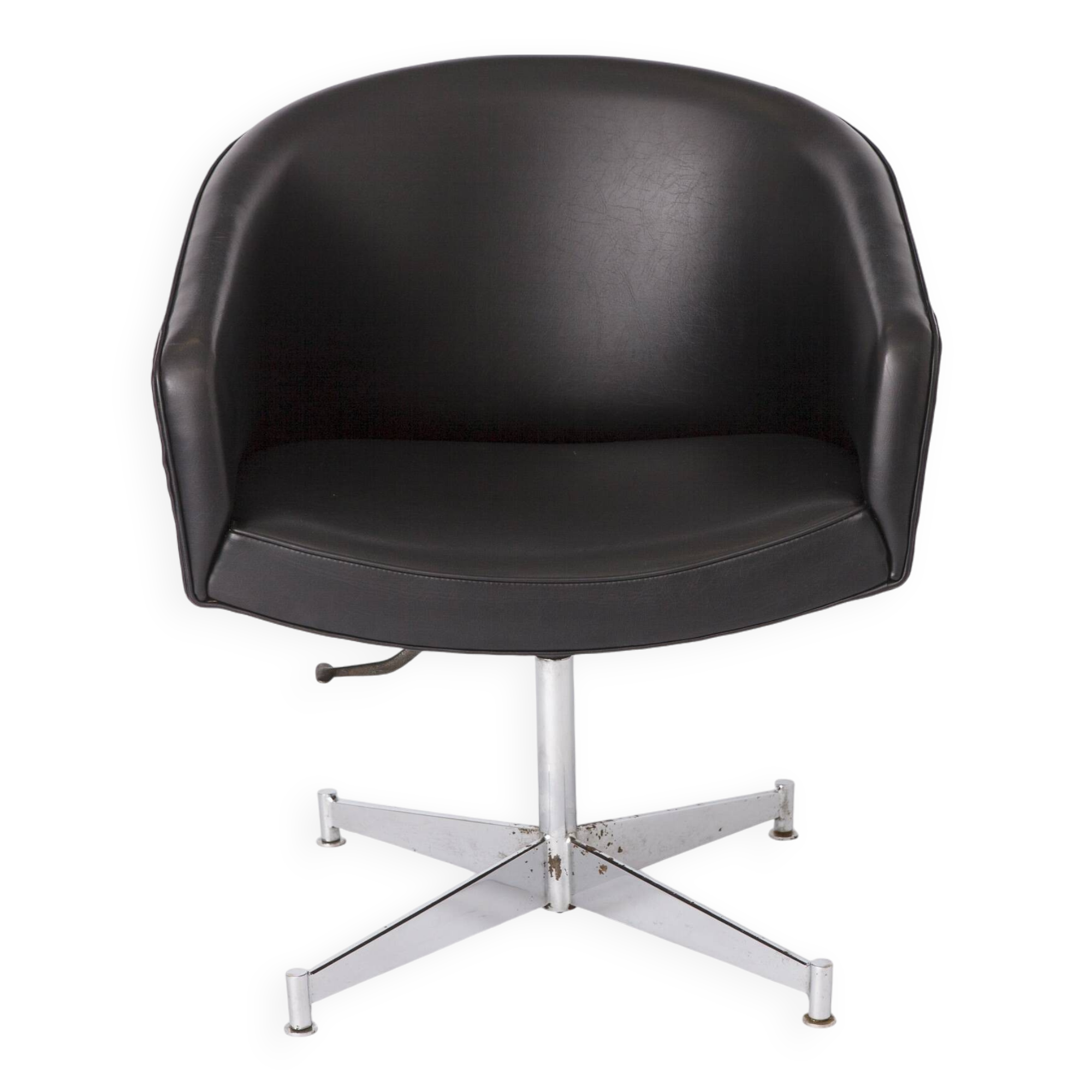 Stylish Swivel Chair by Thonet 1980s Austria