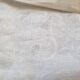 Nappe ancienne damassée + 12 serviettes