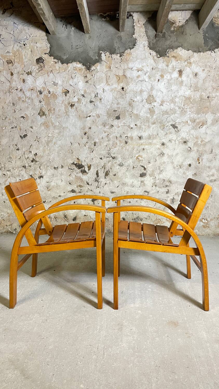Pair of armchairs
