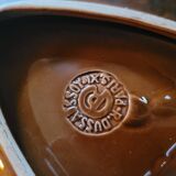 Duo of R. Dussaussoy Paris pocket emptiers – Signed vintage ceramic