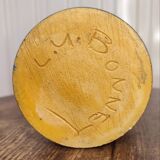 Small ceramic roller vase by Louis Yves Bonnet