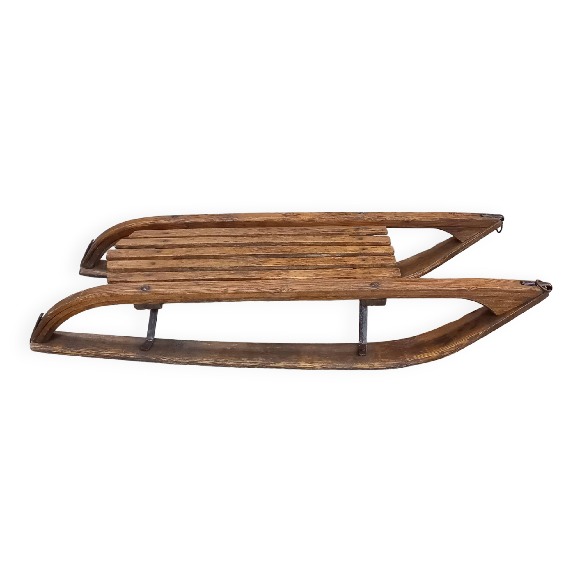 Vintage wooden sled