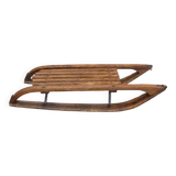 Luge vintage en bois