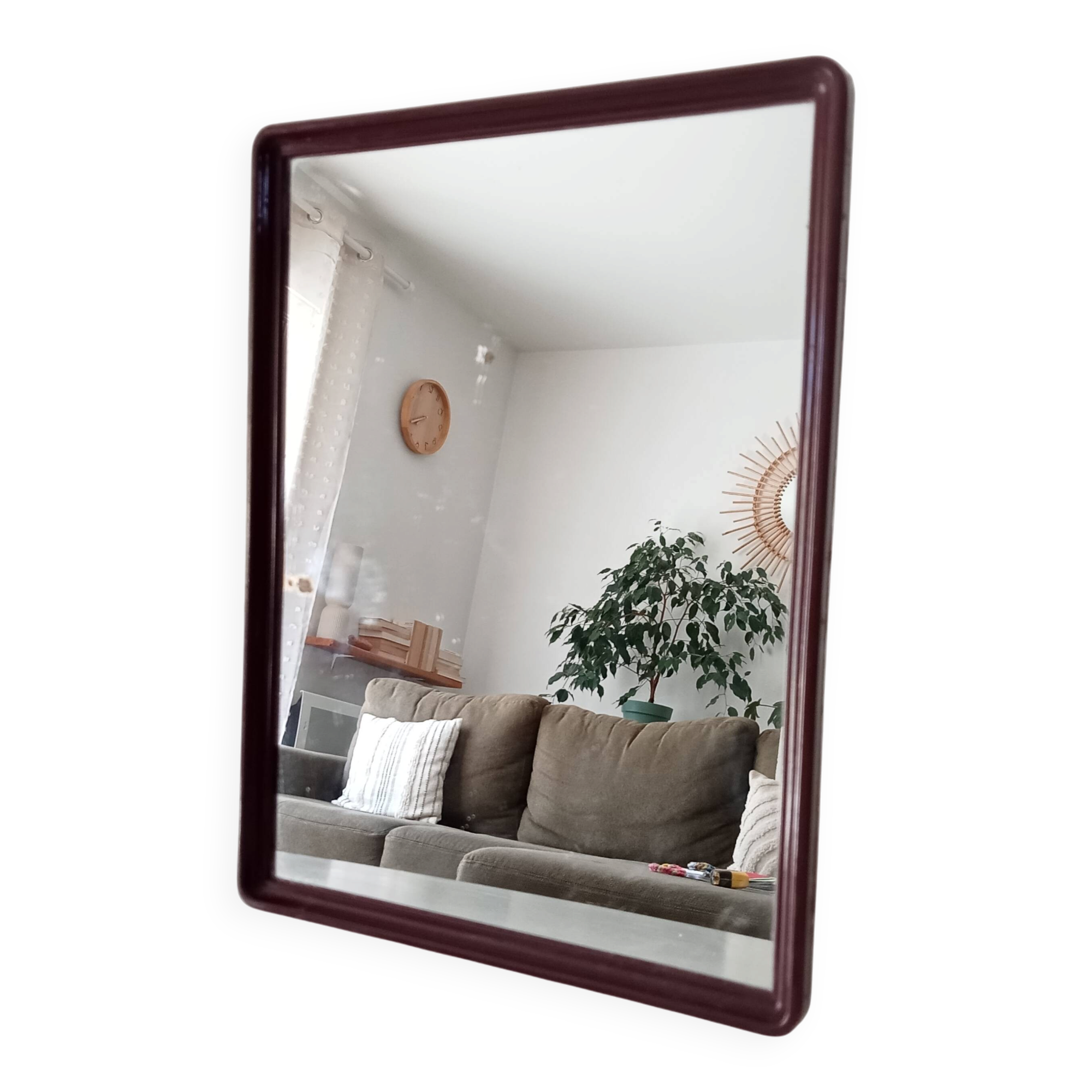 Vintage barber-style mirror from the 70s/80s.