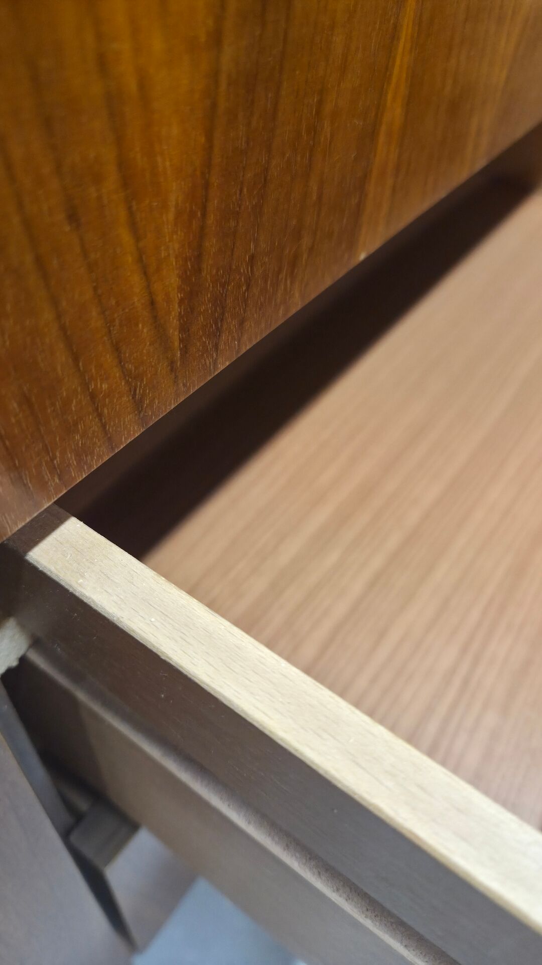 Vintage 1970s teak enfilade
