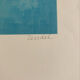 Lithograph signed in pencil by Gabriel Zendel.