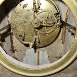 Art Deco clock in marble, early twentieth century