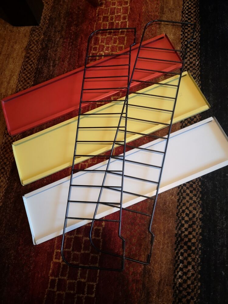 Etagère métallique tomado pocket 3 planches, années 1950/1960