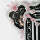 Exceptional Extra Large Size Vintage Pink Murano Glass Wall Mirror, 1950s