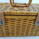 Malette,valise, coffre en osier