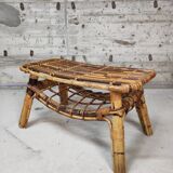 Rattan coffee table
