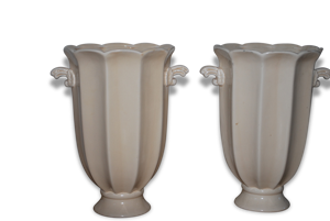 paire de vases en Porcelaine