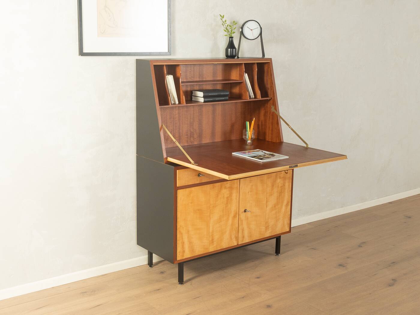 1950s Writing Desk, Oldenburger Möbelwerkstätten