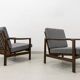 Vintage armchairs B-7522 designed by Zenon Bączyk, Poland, 1960s, set of 2
