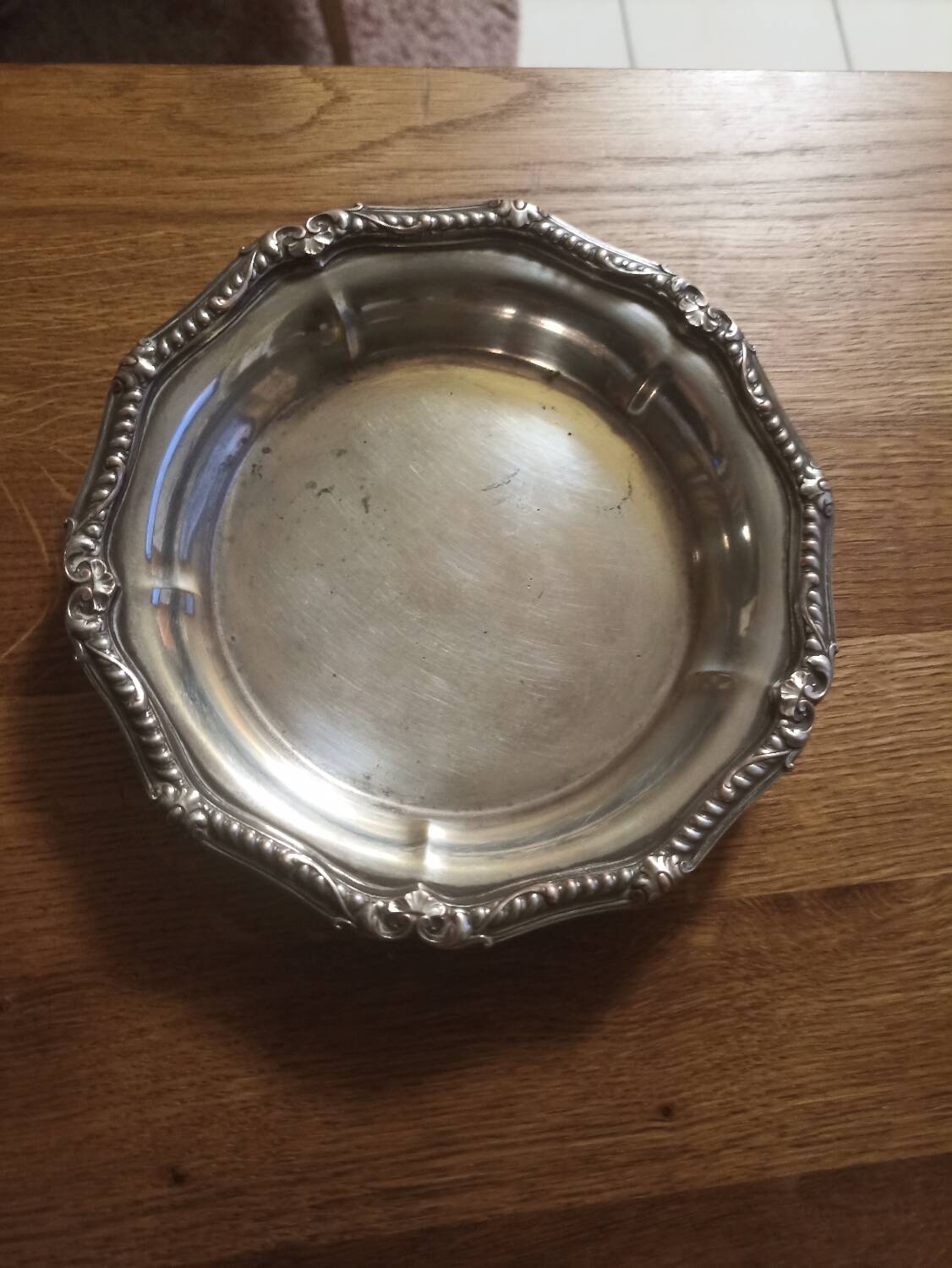 Christofle silver tray