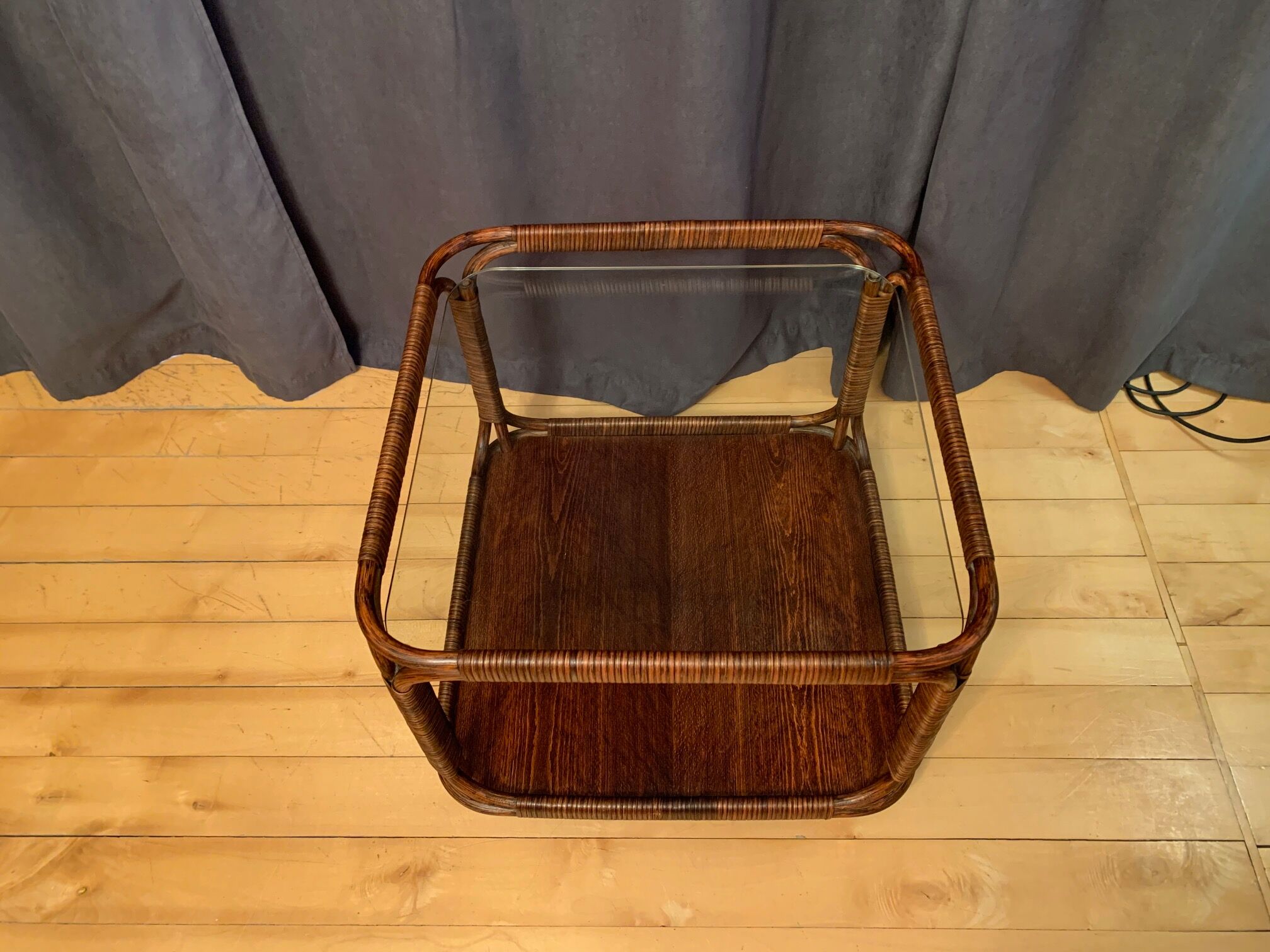 Mobile coffee table, Italy, 1970s