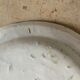 18th century plate in earthenware, eastern France